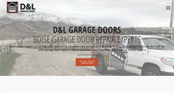 Desktop Screenshot of garagedoorrepairinboise.com